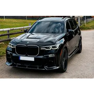Накладка на передній бампер (для M-Sport 2019-2022, Карбон) фото 1