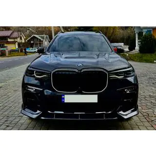 Накладка на передній бампер (для M-Sport 2019-2022, Карбон) фото 2