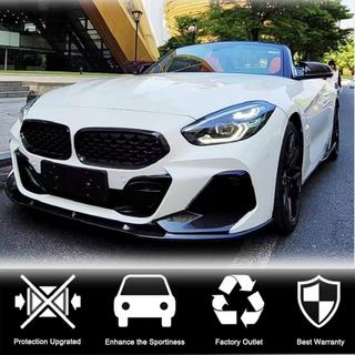 Накладка на передній бампер Lip V5 (для M-Sport, Карбон) фото 3