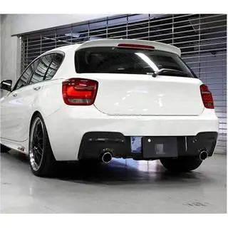 Дифузор заднього бампера (для M135i 2011-2015, Карбон) фото 3