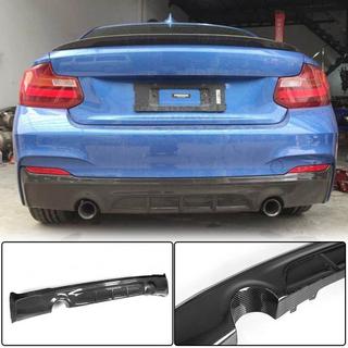 Дифузор заднього бампера V1 (для F22/F23 M-Sport, Карбон) BMW 2 серія F22/F23 2014-2021 рр. фото 1