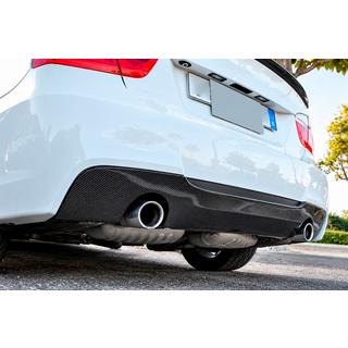 Дифузор заднього бампера V3 (для E90 M-Sport, Карбон) BMW 3 серія E90/E91 2005-2011 рр. фото 1