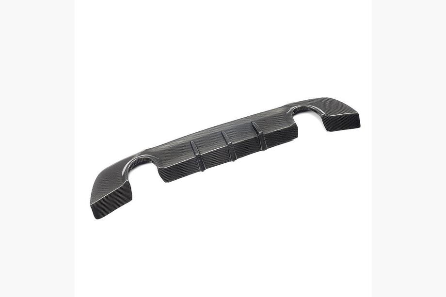 BMW 3 серія E92/E93 2006-2013 рр. Дифузор заднього бампера V2 (для M-Sport, Карбон) Фото 8
