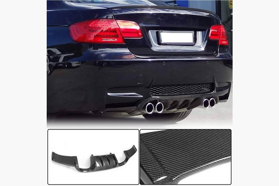 Дифузор заднього бампера Hamann-Style (для E92/E93 M3, Карбон) Image