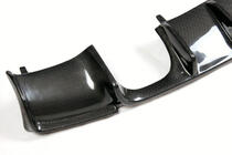 BMW 3 серія E90/E91 2005-2011 рр. Дифузор заднього бампера Карбон V2 (для E92/E93 M3) фото 8
