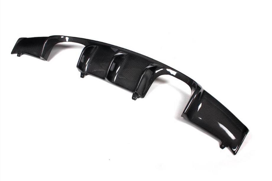 BMW 3 серія E90/E91 2005-2011 рр. Дифузор заднього бампера V-Style (для M3, Карбон) Фото 7