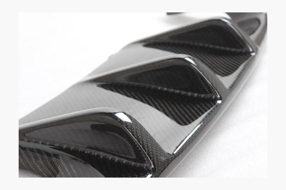 BMW 3 серія E92/E93 2006-2013 рр. Дифузор заднього бампера H2-Style (для M3, Карбон) Фото 8