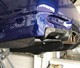 BMW 3 серія E92/E93 2006-2013 рр. Дифузор заднього бампера V6 (для M3, Карбон) фото 2