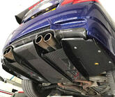 BMW 3 серія E92/E93 2006-2013 рр. Дифузор заднього бампера V6 (для M3, Карбон) фото 3