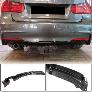 Дифузор заднього бампера V3 (для F30 M-Sport, Карбон) фото 1