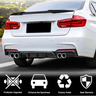 Дифузор заднього бампера V4 (для F30 M-Sport, Карбон) фото 3