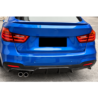 Дифузор заднього бампера V1 (для M-Sport, Карбон) фото 1