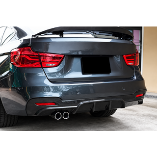 Дифузор заднього бампера V1 (для M-Sport, Карбон) фото 2