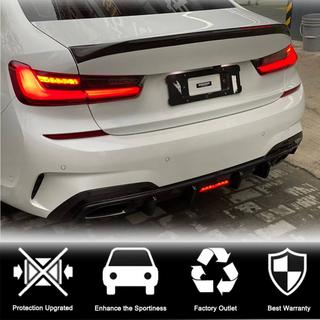 Дифузор заднього бампера V6 (для M-Sport 2018-2022, Карбон) BMW 3 серія G20/G21 2018- рр. фото 2