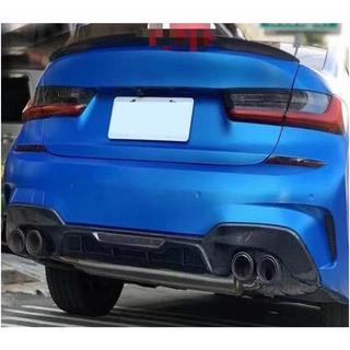 Дифузор заднього бампера MP-Style (для M-Sport 2018-2022, Карбон) BMW 3 серія G20/G21 2018- рр. фото 2