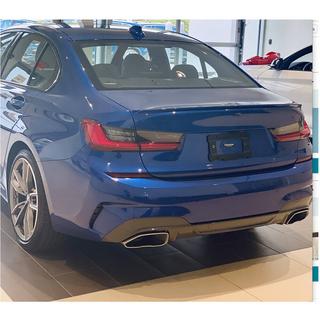 Дифузор заднього бампера MP-Style (для M-Sport 2018-2022, Карбон) BMW 3 серія G20/G21 2018- рр. фото 3