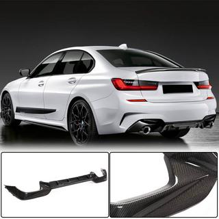 Дифузор заднього бампера (для M340i 2018-2022, Карбон) BMW 3 серія G20/G21 2018- рр. фото 1