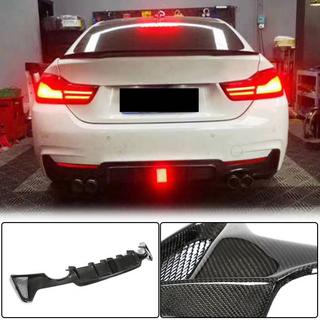 Дифузор заднього бампера V7 (для M-Sport, Карбон) BMW 4 серія F32/F33/F36 2012-2020 рр. фото 1