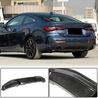 Дифузор заднього бампера V1 (для G22/G23 M-Sport, Карбон) BMW 4 серія G22/23/26 2020- рр. фото 1