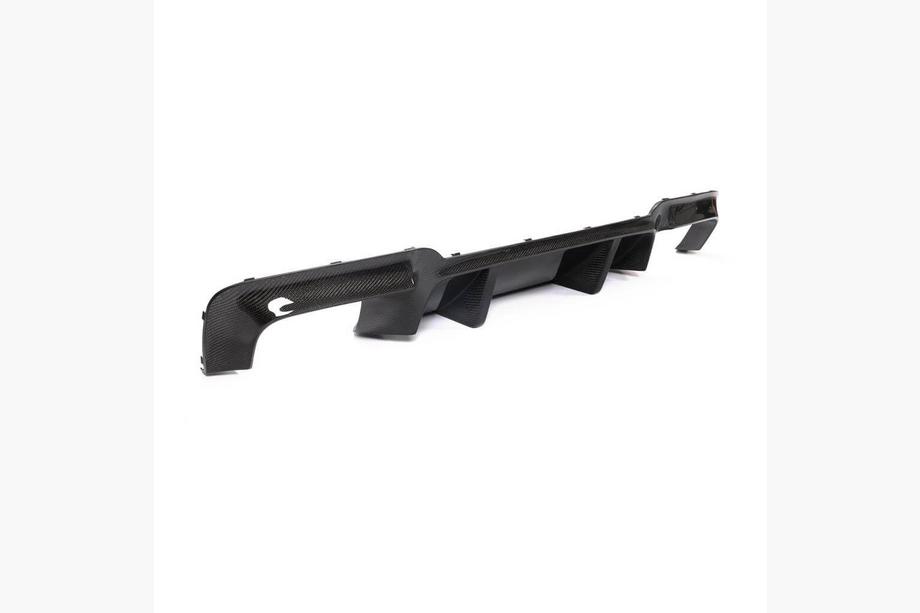 BMW 5 серія F10/F11 2010-2016 рр. Дифузор заднього бампера V1 (для F10 M5, Карбон) Фото 4