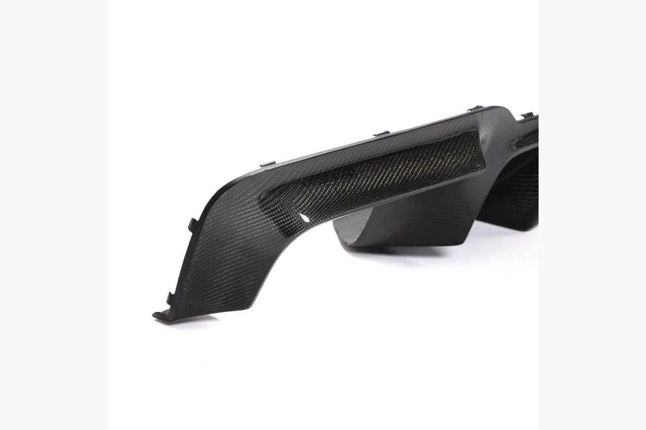 BMW 5 серія F10/F11 2010-2016 рр. Дифузор заднього бампера V1 (для F10 M5, Карбон) Фото 5