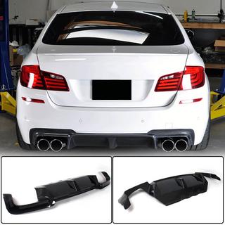Дифузор заднього бампера V4 (для F10 M5, Карбон) BMW 5 серія F10/F11 2010-2016 рр. фото 1