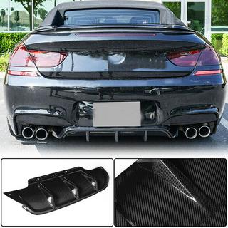 Дифузор заднього бампера V2 (для M6, Карбон) BMW 6 серія F12/F13/F06 2011-2018 рр. фото 1
