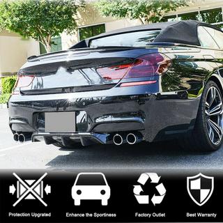 Дифузор заднього бампера V2 (для M6, Карбон) BMW 6 серія F12/F13/F06 2011-2018 рр. фото 2