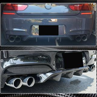 Дифузор заднього бампера V2 (для M6, Карбон) BMW 6 серія F12/F13/F06 2011-2018 рр. фото 4