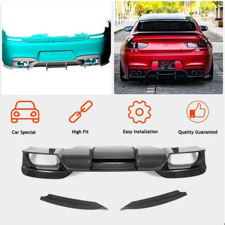 Дифузор заднього бампера V3 (для M6, Карбон) BMW 6 серія F12/F13/F06 2011-2018 рр. фото 2