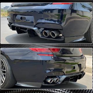Дифузор заднього бампера V3 (для M6, Карбон) BMW 6 серія F12/F13/F06 2011-2018 рр. фото 4