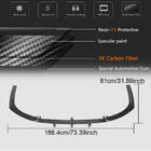 BMW 6 серія G32 2017- рр. Дифузор заднього бампера V2 (для M-Sport 2017-2020, Карбон) фото 6