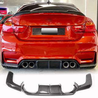 Дифузор заднього бампера V5 (для F80, Карбон) BMW 3 серія F30/F31 2012-2019 рр. фото 2