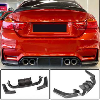 Дифузор заднього бампера V5 (для F80, Карбон) BMW 3 серія F30/F31 2012-2019 рр. фото 3
