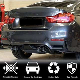 Дифузор заднього бампера V7 (для F80, Карбон) BMW 3 серія F30/F31 2012-2019 рр. фото 2