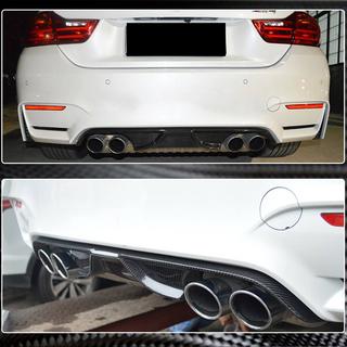 Дифузор заднього бампера V7 (для F80, Карбон) BMW 3 серія F30/F31 2012-2019 рр. фото 3