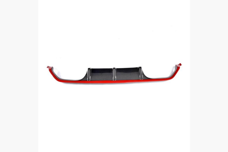BMW 3 серія F30/F31 2012-2019 рр. Дифузор заднього бампера V8 (для F80, Карбон) Фото 8