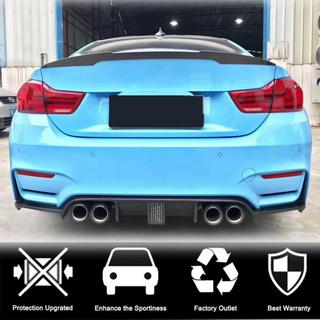 Дифузор заднього бампера V12 (для F80, Карбон) BMW 3 серія F30/F31 2012-2019 рр. фото 2