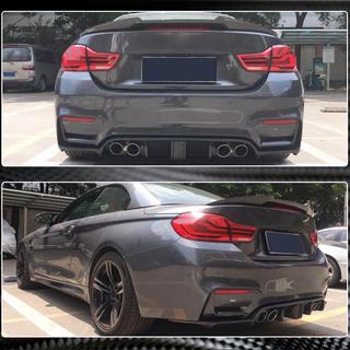 Дифузор заднього бампера V12 (для F80, Карбон) BMW 3 серія F30/F31 2012-2019 рр. фото 4