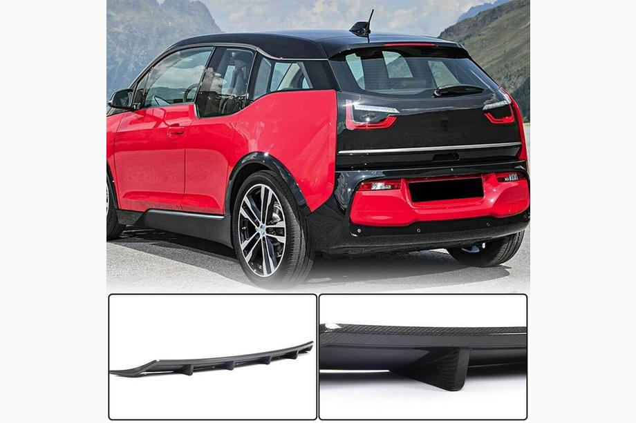 BMW I3 2013-2022 рр. Дифузор заднього бампера (Карбон) Фото 1