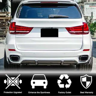 Дифузор заднього бампера V2 (для M-Sport, Карбон) фото 4