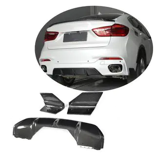 Дифузор заднього бампера V1 (для M-Sport, Карбон) фото 1