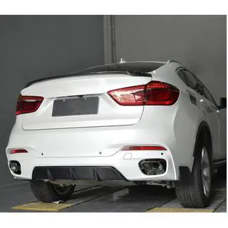 Дифузор заднього бампера V1 (для M-Sport, Карбон) фото 2