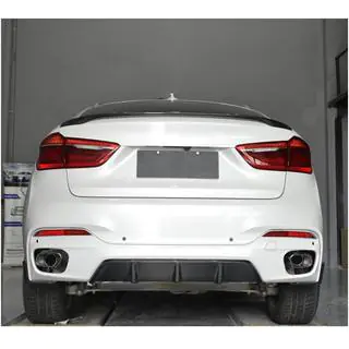 Дифузор заднього бампера V1 (для M-Sport, Карбон) фото 3