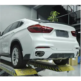 Дифузор заднього бампера V1 (для M-Sport, Карбон) фото 4