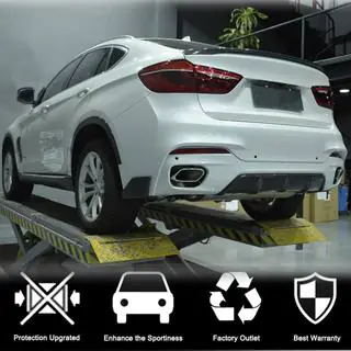 Дифузор заднього бампера V2 (для M-Sport, Карбон) фото 2