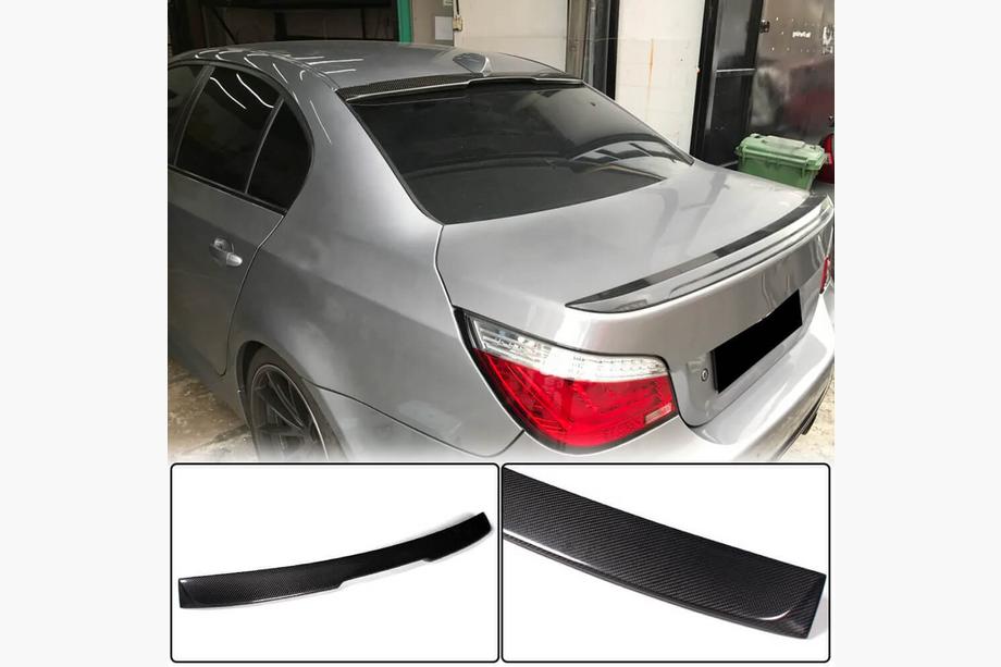 BMW 5 серія E60/E61 2003-2010 рр. Бленда (для SD, Карбон) Image