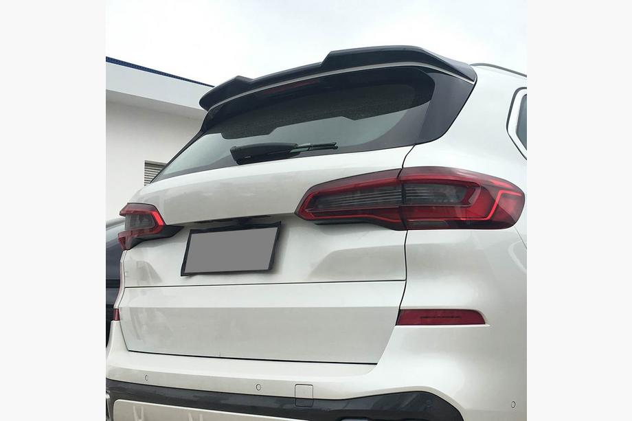 BMW X5 G05 2019-2026 рр. Спойлер заднього скла V1 (Натуральний карбон) Фото 1