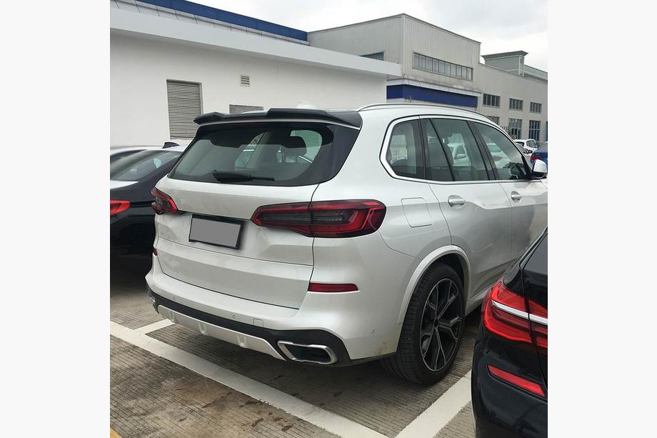 BMW X5 G05 2019-2026 рр. Спойлер заднього скла V1 (Натуральний карбон) Фото 11