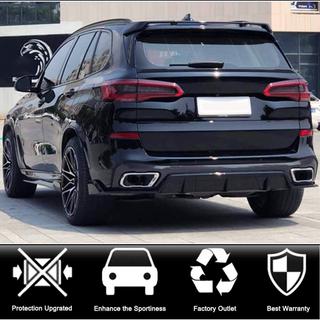 Спойлер заднього скла V4 (Натуральний карбон) BMW X5 G05 2019-2026 рр. фото 3